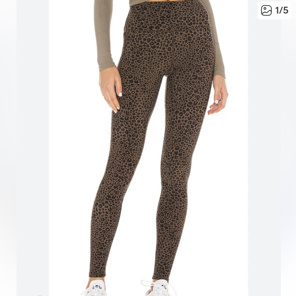 ALO Yoga Cheetah Print Leggings